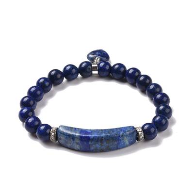 Natural Lapis Lazuli Beads Charm Bracelets