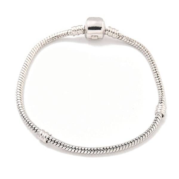 2.5MM Brass European Style Round Snake Chain Bracelets for Jewelry Making