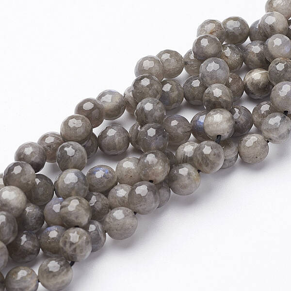 Natural Labradorite Beads Strands