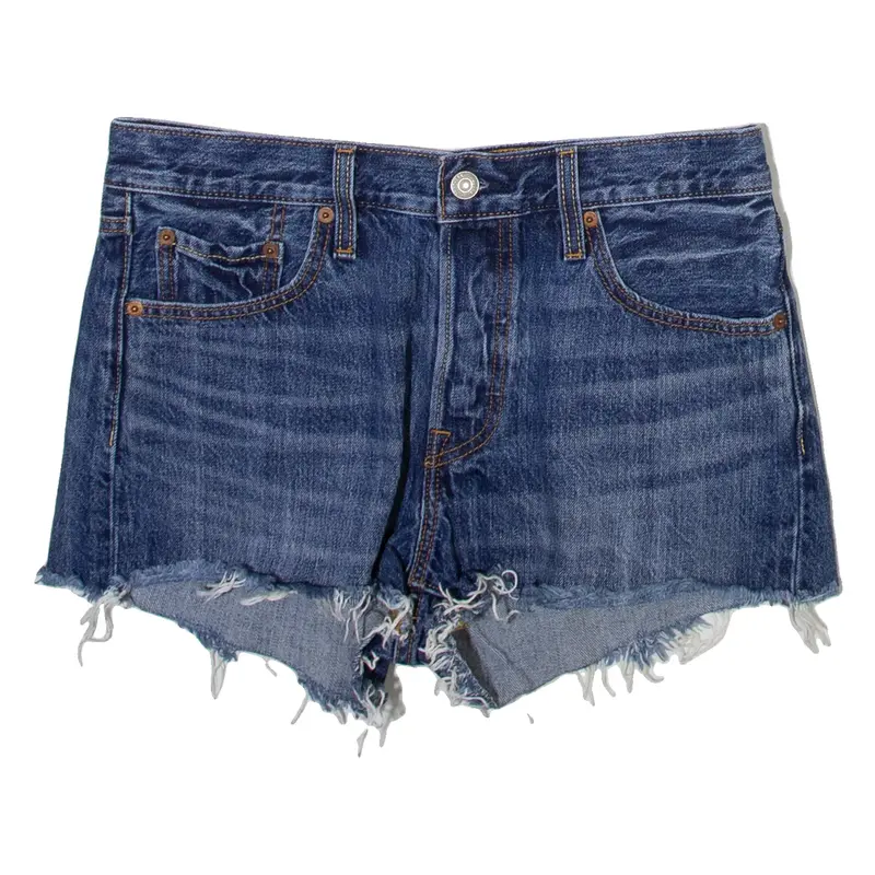 LEVI'S 501 Womens Denim Shorts Blue M W30