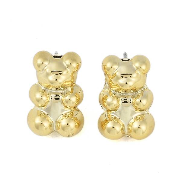 Bear CCB Plastic Stud Earrings for Women