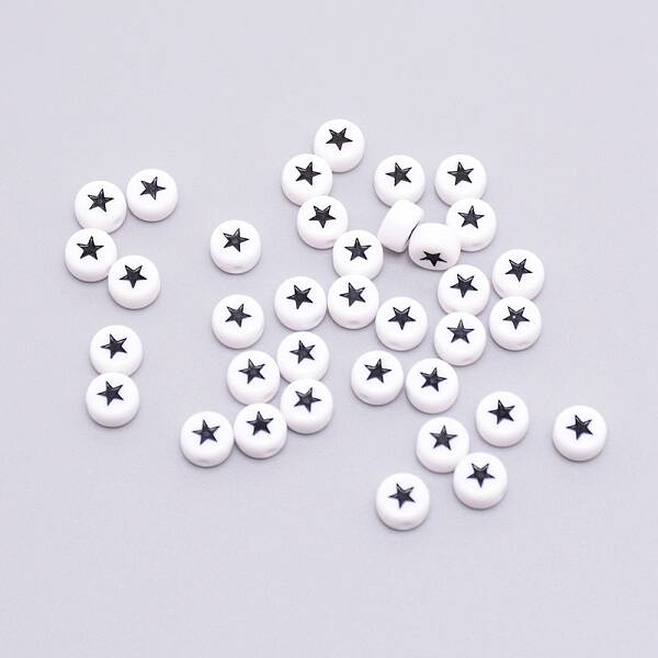Opaque Acrylic Beads