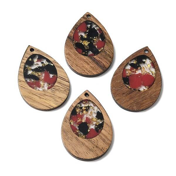 Wood & Resin Pendant