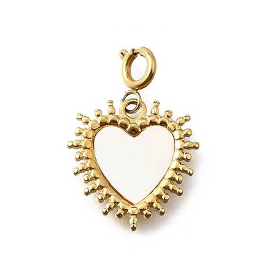 Heart 304 Stainless Steel Pendant Decorations