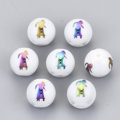 Electroplate Glass Beads