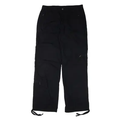ESSENTIEL Outdoor Trousers Black Relaxed Straight Womens W32 L32