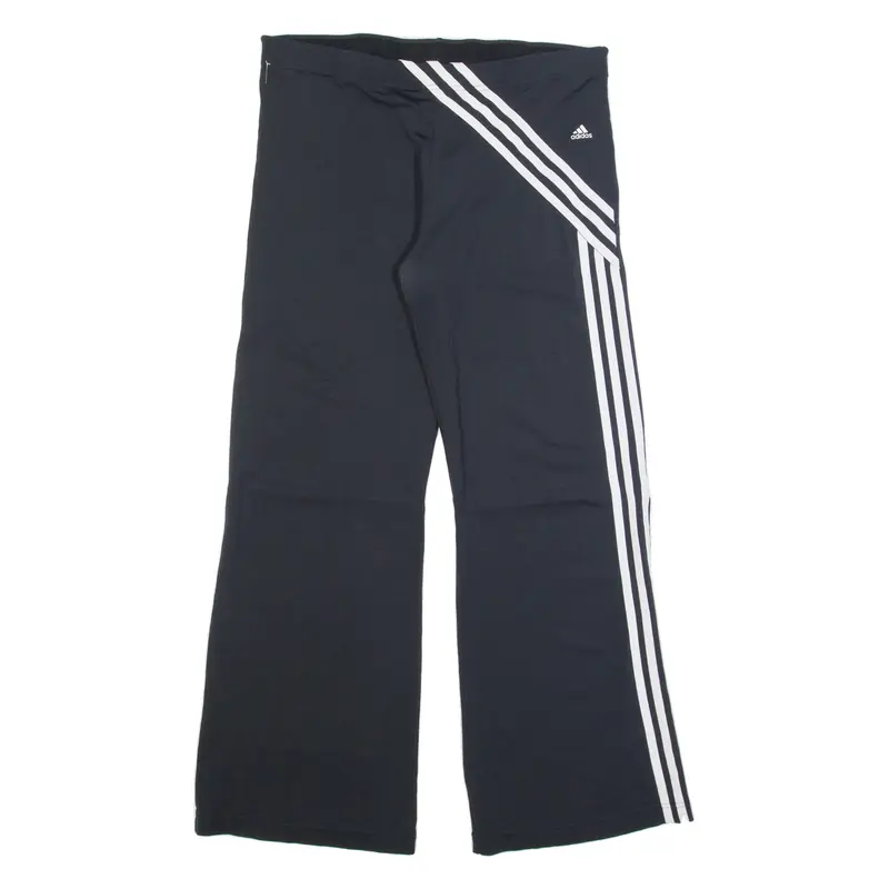 ADIDAS Womens Sweatpants Black L W34 L30