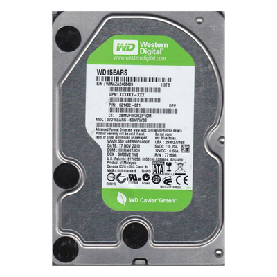 621432-001 HP 1.5TB 3Gb/s SATA 5400 3.5-inch Hard Drive