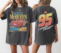 Vintage Lightning Mcqueen Shirt, 95 Lightning Mcqueen Shirt, Radiator Springs Tee, Rusteze Cars Shirt, WDW Family Vacation Sh...