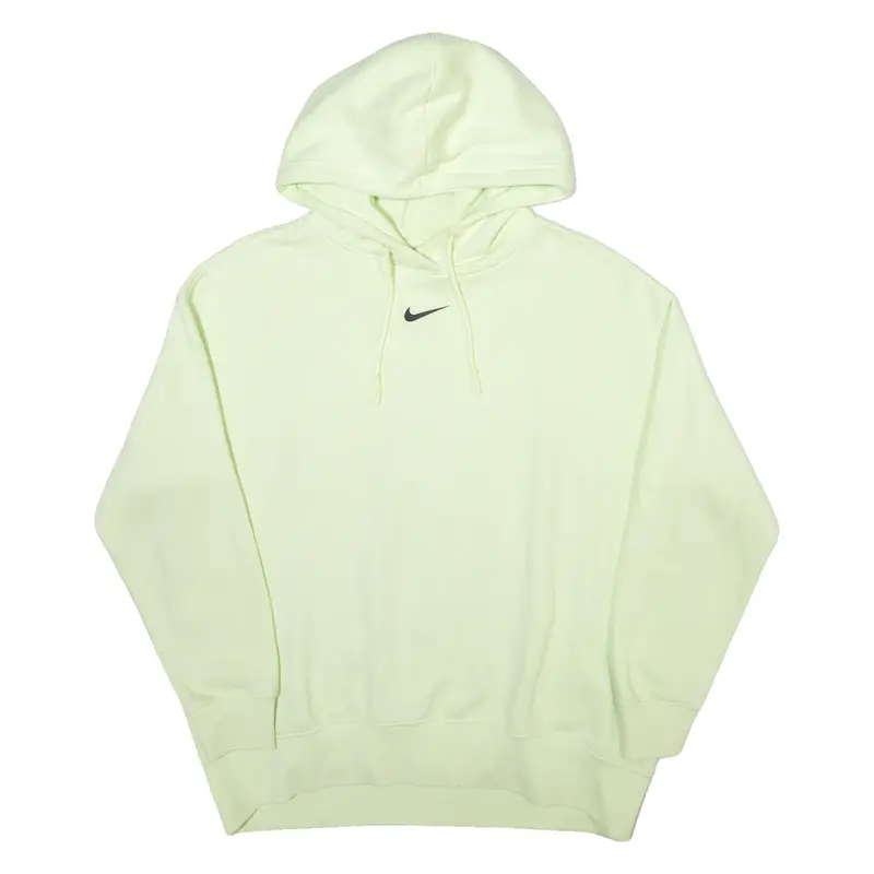 NIKE Womens Green Hoodie M