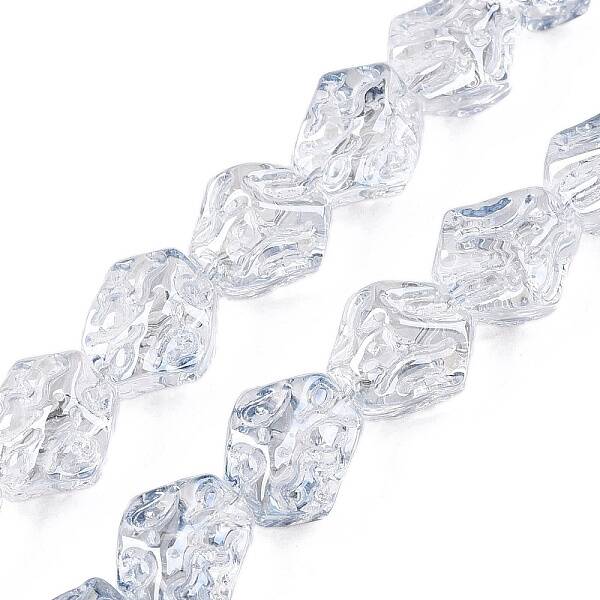 Electroplate Glass Beads Strands