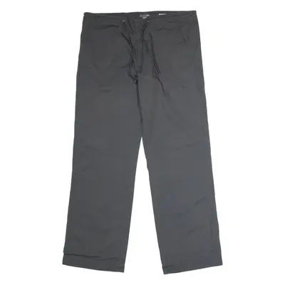 H&M Mens Trousers Grey Regular Wide-Leg W38 L36