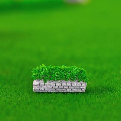 Resin Grass Platform Display Decoration