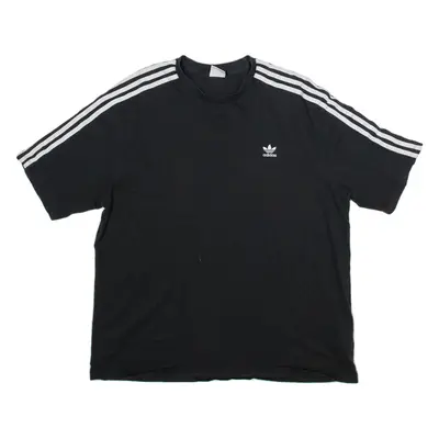 ADIDAS Mens T-Shirt Black XL