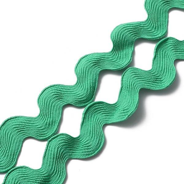 Polyester Wavy Fringe Trim Ribbon