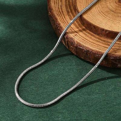 Non-Tarnish 304 Stainless Steel Snake Chain Necklaces