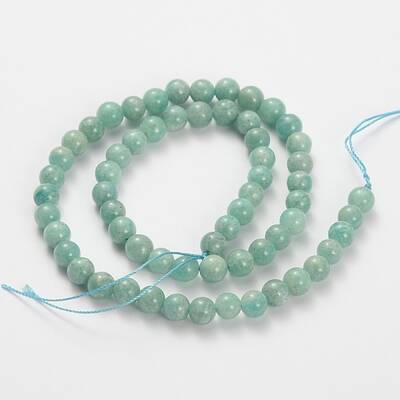 Natural Gemstone Amazonite Round Beads Strands