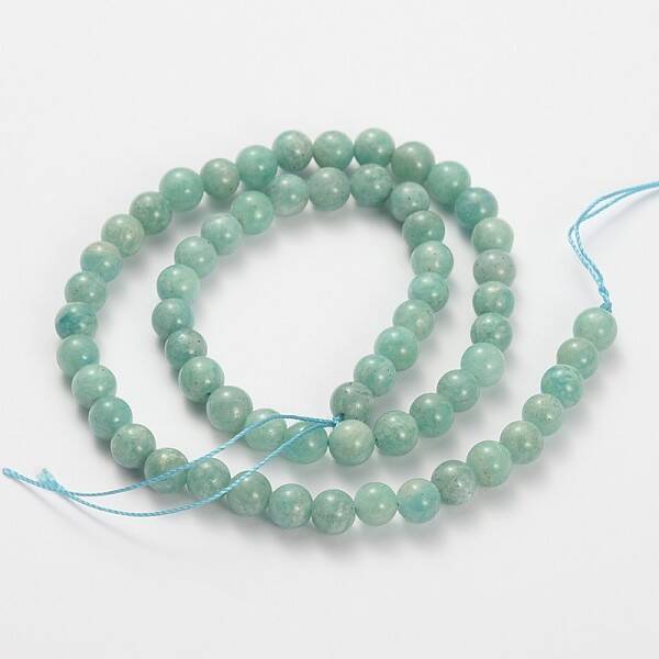 Natural Gemstone Amazonite Round Beads Strands