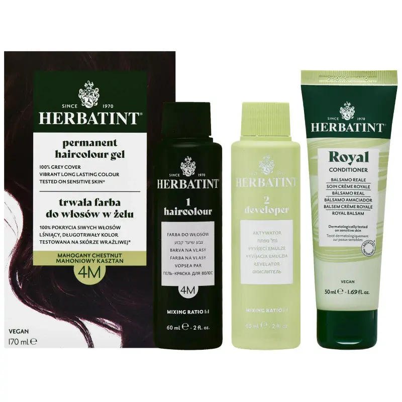 Herbatint Permanent Hair Color Gel 170ml 4M