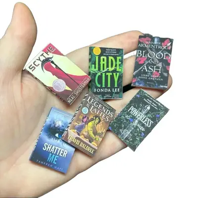 Mini book blanks. 1/6 scale (LARGER SIZE) (NO COVER ART INCLUDED)