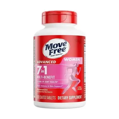 ProActive Advanced Women's 7-in-1 Joint & Bone Support Glucosamine Chondroitin MSM Collagen Multi-Vitamins 120 Coated Tablets...