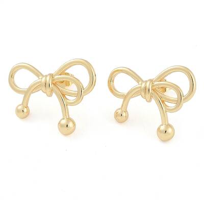 Brass Stud Earrings for Women