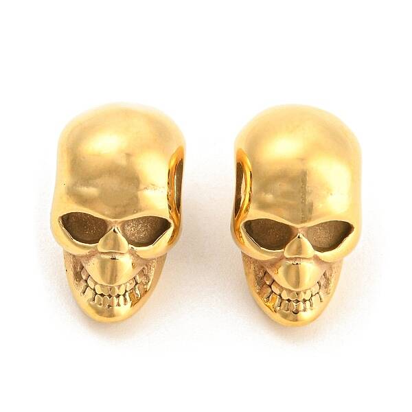 Halloween Ion Plating(IP) 304 Stainless Steel European Beads