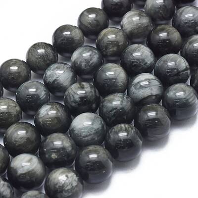 Natura Hawk's Eye Beads Strands