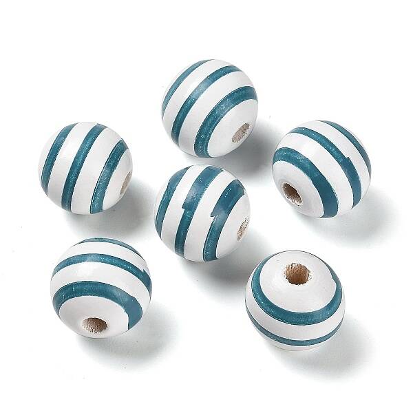 Natural Wood European Beads