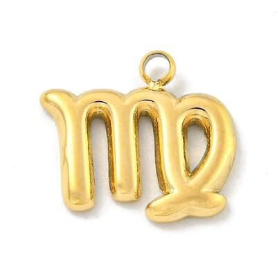 Real 18K Gold Plated PVD Vacuum Plating 304 Stainless Steel Pendants