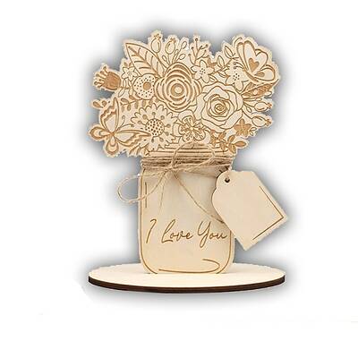 Wooden DIY Painting Display Decorations
