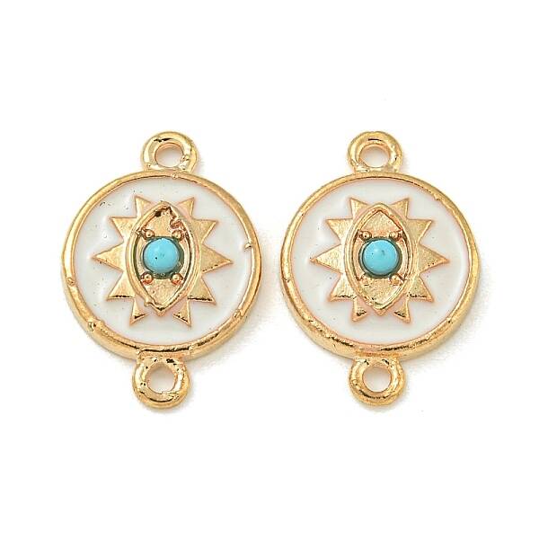 Alloy Enamel Links Connector Charms