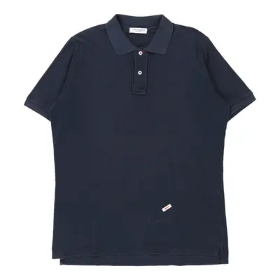 Trussardi Polo Shirt - XL Blue Cotton