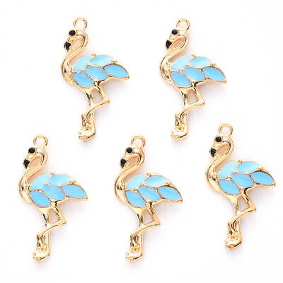 Alloy Enamel Pendants