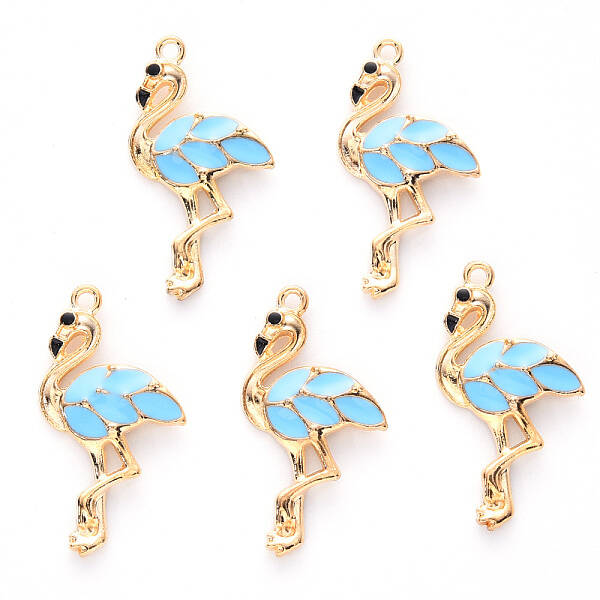 Alloy Enamel Pendants