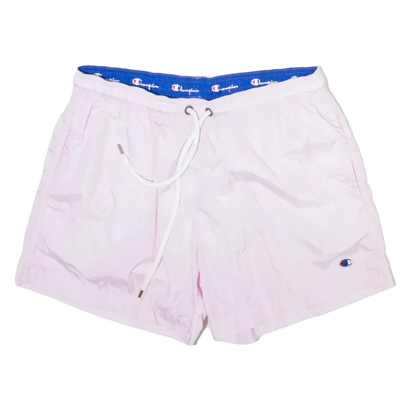CHAMPION Mesh Lined Mens Swimming Shorts Pink M W30