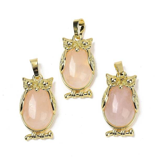 Natural Rose Quartz Pendant