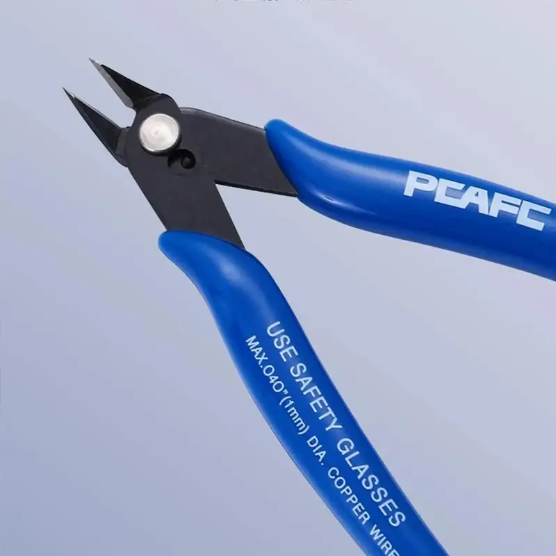 5 Inch Micro Wire Cutters, Precision Mini Flush Cutters and Clean Cut Pliers for Electronics, Model, Jewelry, Model Kits