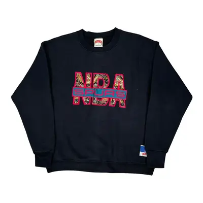 San Antonio Spurs Made In Usa Nutmeg Nba Sweatshirt - Large Black Cotton