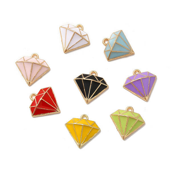 Alloy Enamel Pandants