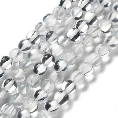 Synthetic Moonstone Beads Strands