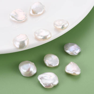 Natural Keshi Pearl Beads