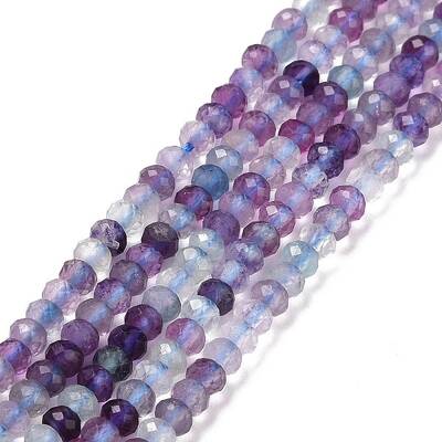 Natural Fluorite Beads Strands
