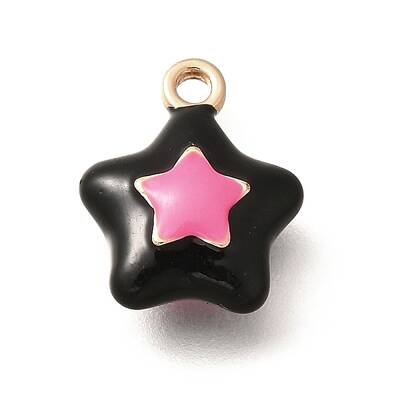 Brass Enamel Charms