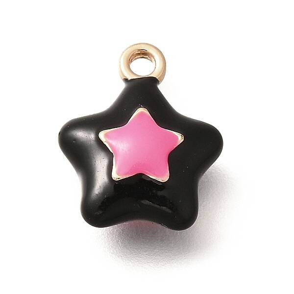 Brass Enamel Charms