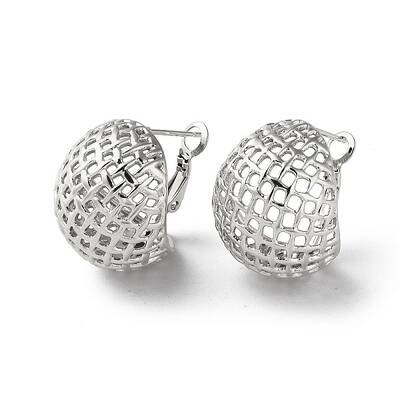 Non-Tarnish 304 Stainless Steel Hollow Earrings