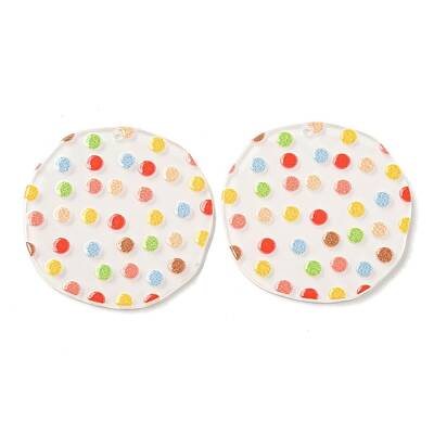 Opaque Acrylic Pendants