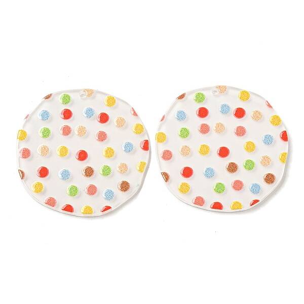 Opaque Acrylic Pendants