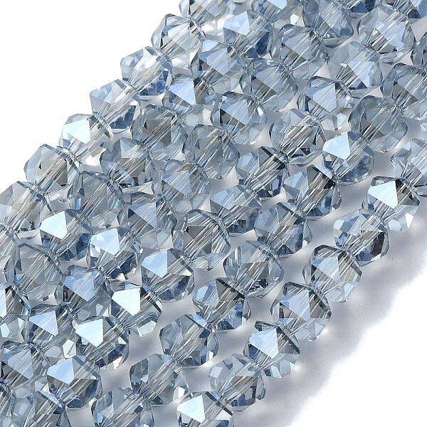 AB Color Plated Glass Beads