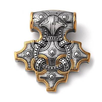 Ion Plating(IP) Viking 304 Stainless Steel Pendants
